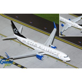 GeminiJets Gemini Jets 1:200 United 737-800 Star Alliance (Flaps Down) G2UAL1378F IN STOCK
