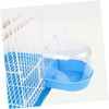 Generic Covered Parrot Bath Cage for Birds Enclosed Bird Bath
