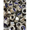 ProRaje Pack of 10 NYLSTOP Nuts M6 Stainless Steel Undelayed