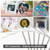 PYD Life 24 Pack Sublimation MDF Board Blanks Sheets Bulk