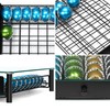 ROWISE Coffee Pod Drawers, Crystal Tempered Glass Pod Holder Drawer