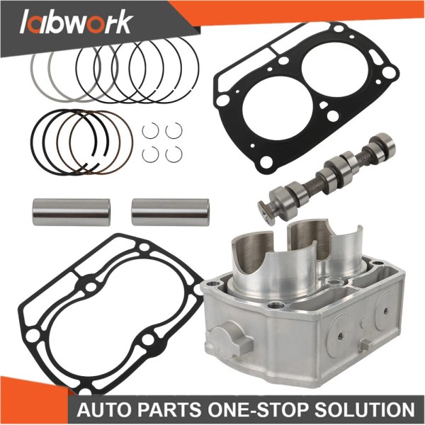 Labwork Cylinder Piston Gasket Top End Kit W/ Camshaft for