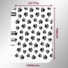 Hi Sasara 100 Sheets Dog Paw Print Tissue Paper Bulk,