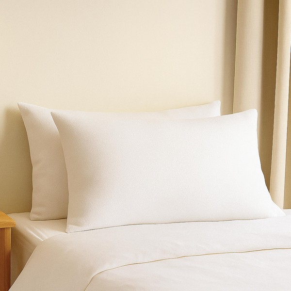 Snuze Terry Pillow Protector 2-Pack Standard/Queen Size (20” x 28”)