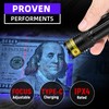 DARKDAWN UV Flashlight 365nm Black Light，Mini & Powerful USB- C