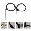 BESPORTBLE 2pcs Metal Sofa Handle Cable Recliner Chair Couch Release