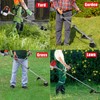 58CC Weed Eater Gas Powered, 2-Cycle Brush Cutter, 4 in