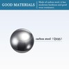 QUARKZMAN Pack of 50 10 mm Bearing Steel Balls Carbon