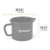 Petromax Enamel Milk Pot (1.4 Litres, Black)
