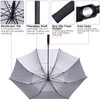 G4Free 62 inch Extra Large Windproof Golf Umbrella Auto Open