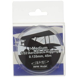 infinimoderu midyiamuearorigingu 0.135 mm X 45 m Black 1/32 Plastic Model Parts IR3200 