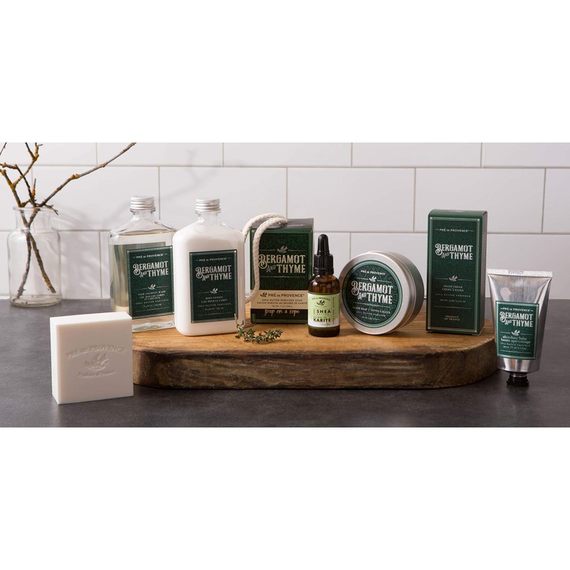 Pre de Provence Bergamot & Thyme Men's Fragrance Collection, Shave