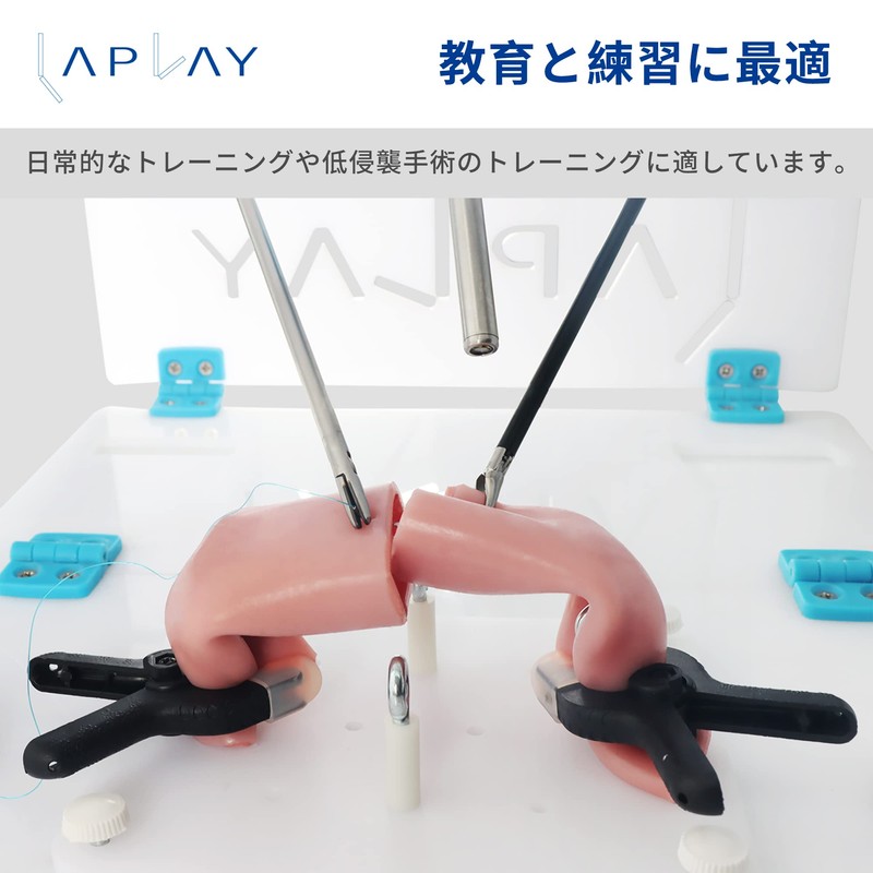 LAPLAY Surgical Training Simulated Gut Model Skin Suture Practice Laparoscopic