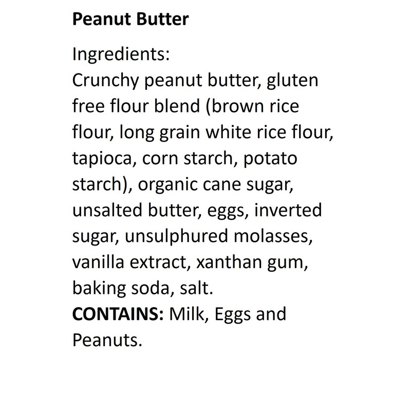 WOW Baking Company Gluten-Free Cookies, Peanut Butter, 8 Ounce (Pack