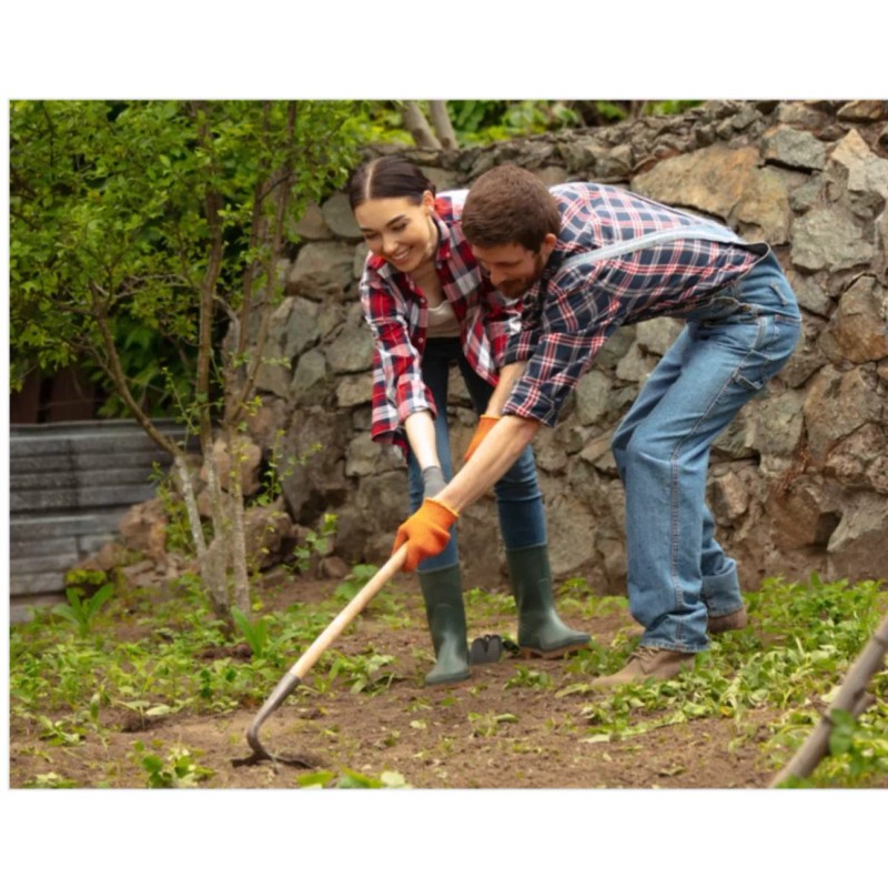 NIKATTO 48” Hoe with Wooden Handle, NIKATTO USA STOCK