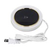 Electric Cup Warmer Constant Temperature 2 Modes LED Light Desk