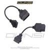 DUNSIHUI 2pcs OBD1 to OBD2 Diagnostic Tool Adapter Connector Cable