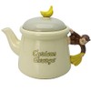 Sunart SAN4270 Curious George Teapot, Simple Line, Approx. 12.2 fl