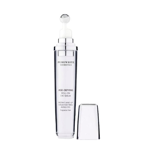 Pure White Cosmetics Age-Defying Roll-on Eye Serum, 15 ml