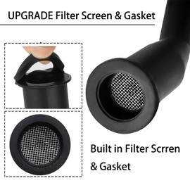 Gas Can Spout Replacement Universal Kit Leakproof Angle Nozzles Gasket Filter Screen Vent Cap Drill Bit for Old Style Gas Can Compatible with Midwest Blitz Gott Rubbermaind Essence Scepter Pack of 3