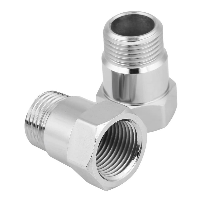 Aramox 2Pcs 32mm M18*1.5 O2 Oxygen Sensor Extender Extension Spacer