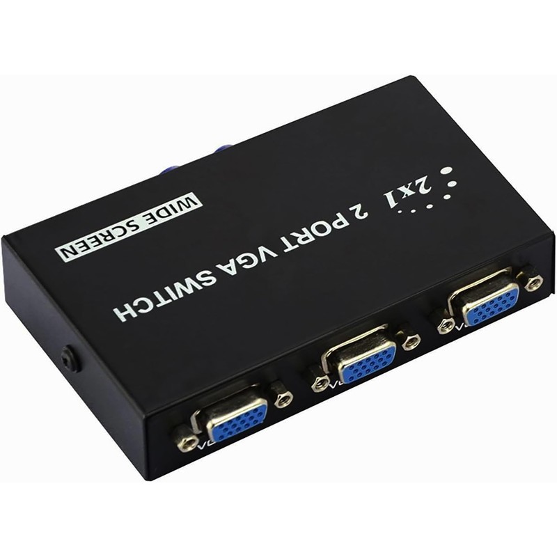 tunghey VGA 2 in 1 Out 2 Port VGA Switch