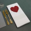 'Red Rose Heart' Cotton Napkin/Dinner Cloth (NK00023073)