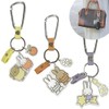 Miffy LIC-MF0123 Keychain, Carabiner Smart Key Holder, Cute, Birthday Gift,