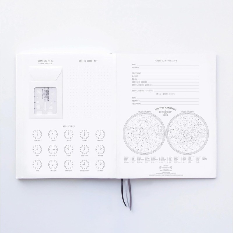DesignWorks Ink Standard Issue Planner Notebook No. 3 Journal with