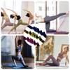 3 Stück Yoga Stretch Gurt, Dehnungsband, Yoga Stretching Band, Fitnessband