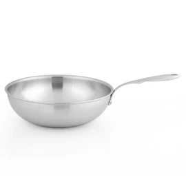 Hanil stainless steel Bergen induction combined 5-ply royal pan 28cm / 한일스텐레스 베르겐 인덕션겸용 통5중 궁중팬 28cm