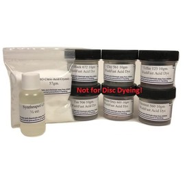 WashFast Camouflage Acid Dye Sampler