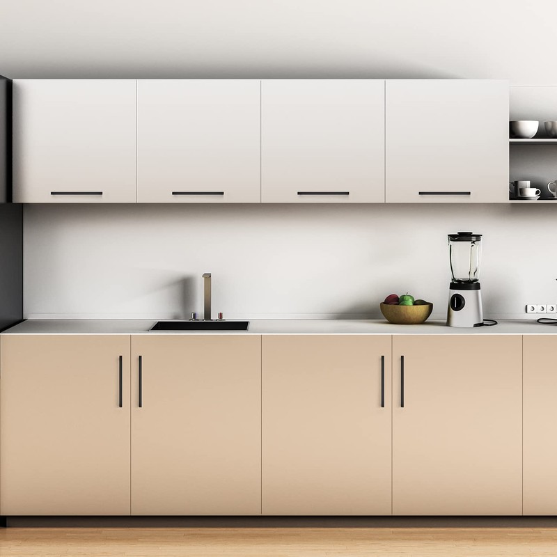 Ravinte 5 Pack 8-4/5 Inch Kitchen Square Cabinet Handles Matte