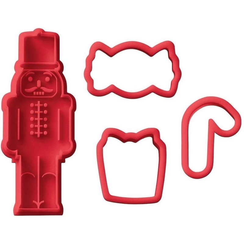Wilton Nutcracker Cookie Cutter & Stamp Kit