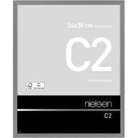 NIELSEN Matt Grey Aluminum Brushed C2 Picture Frame (30 x 24 x 2,8 cm)