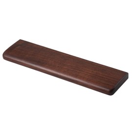 ZQL Wooden Wrist Rest, Walnut Wood Keyboard Wrist Rest, Ergonomic Palm Rest, Anti-Slip, Keyboard Accessory for Computer, Laptop, Home & Office (Black Walnut, 17.2" L x 3.15" W x 0.78" H)