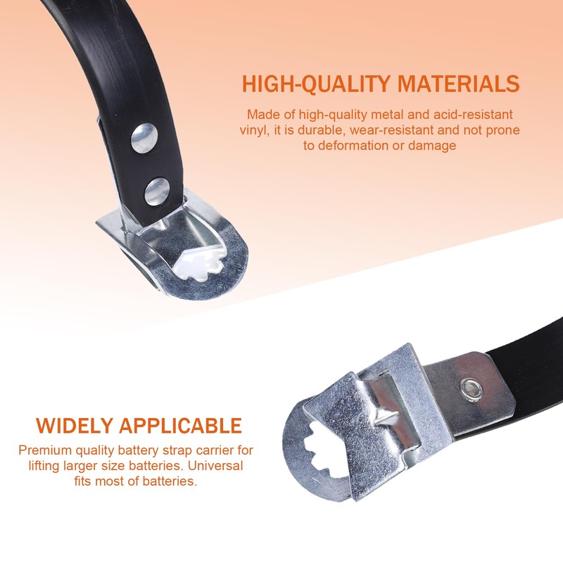 Ferianl Car Battery Carrier Strap, Metal Battery Lifting Strap, Heavy