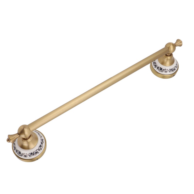 40.5cm Bathroom Towel Bar Copper Bath Towel Rack Single Towel