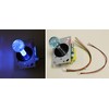 Illuminated LED Arcade Joystick Switchable from 8-Way to 4-Way (Blue)