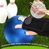 Shappy Bowling Wrist Support Brace with Thumb Spica Splint Right