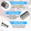 Rybtd 30 Pcs T20 Bits,T20 torx Bit x 25mm Hex