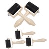Gadpiparty 5 Pcs Printmaking Roller Ergonomic Ink Roller for Art