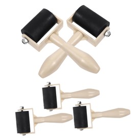 Gadpiparty 5 Pcs Printmaking Roller Ergonomic Ink Roller for Art Smooth Surface Stamping Tool Easy to Supplies for Printing and Painting