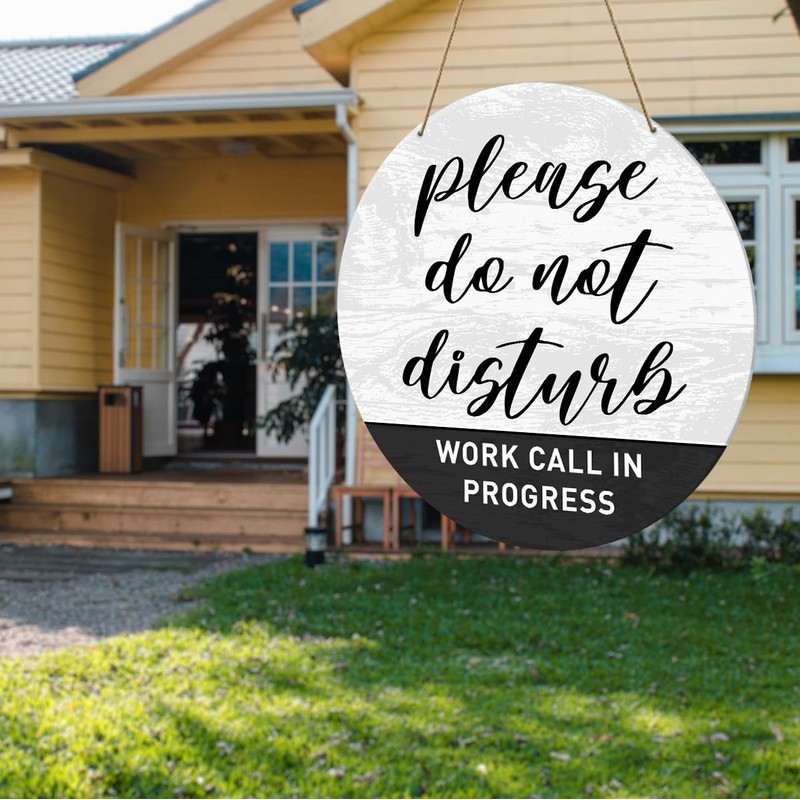 Please Do Not Disturb Door Hanging Sign, Do Nit Knock
