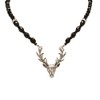 Alpenflüstern DHK203 Pearl Costume Necklace Deer Women's Costume Jewellery with