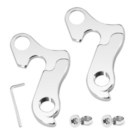 Derailleur Hanger for Shimano & Cube Bicycle Rear Hook GH-011, Rear Derailleur Hanger for Bicycles, Derailleur Hanger, Bicycle Suspension Gear Hook with Screws, Bicycle Replacement Parts for MTB