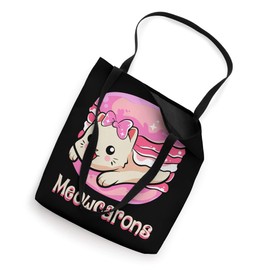 French Pastry Gifts - Funny Meow Macaron Tote Bag