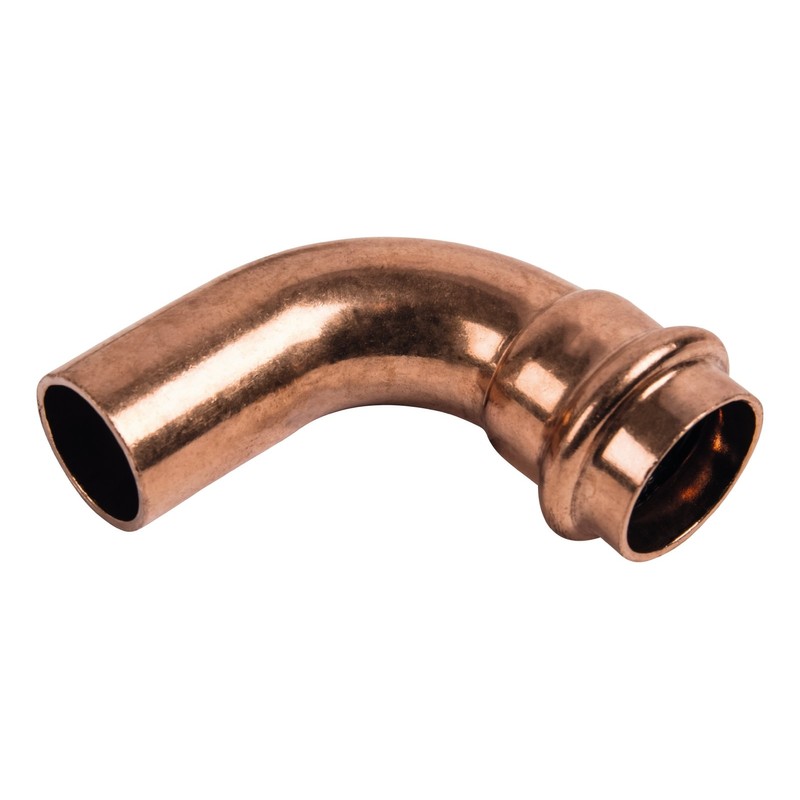 Sanitop-Wingenroth CU Press Fitting Copper Elbow 90 Degree 5001 22