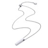 Richsteel Plate Necklace, Memorial Pendant, Stainless Steel, Hypoallergenic, Men's, Women's,
