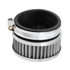 48mm-52mm Stainless Steel Air Intake Filter with Clamp Fits for